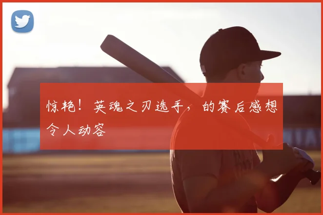 惊艳！英魂之刃选手，的赛后感想令人动容